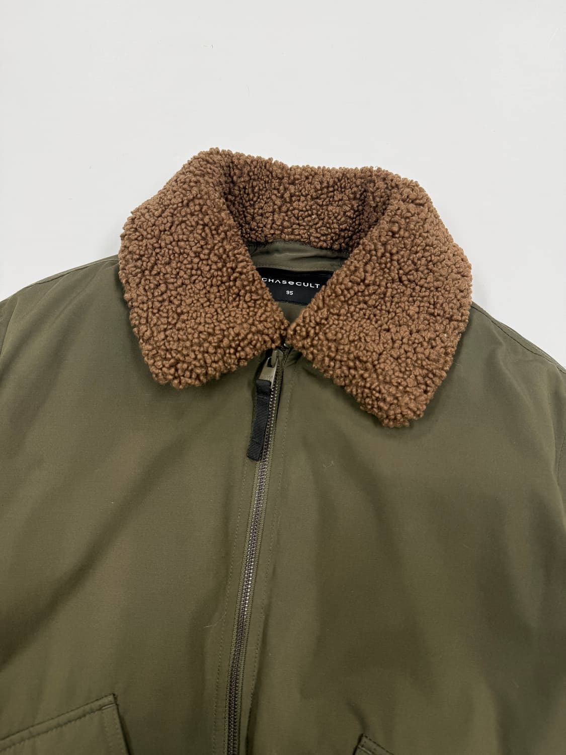 CHASECULT 양털 카라 패딩 블루종 상품이미지2