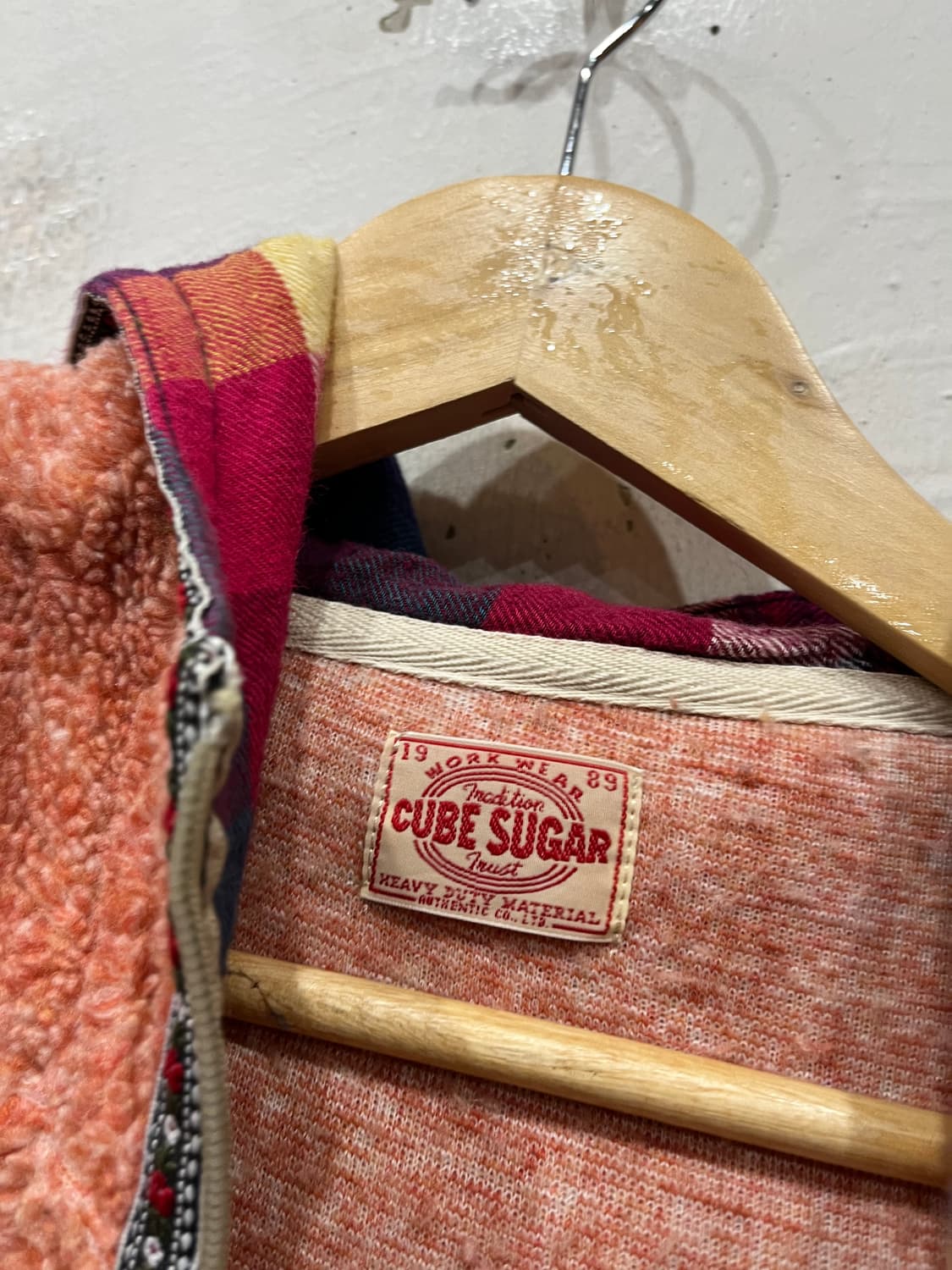 CUBE SUGAR 플리스 후드 베스트 우먼즈 상품이미지7