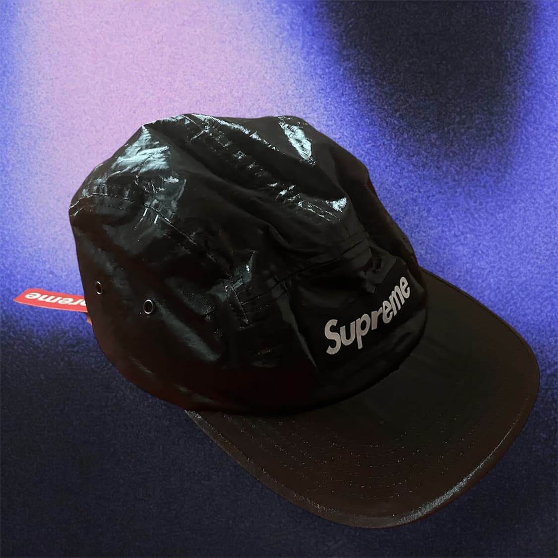 슈프림 코티드 린넨 캠프캡 상품이미지2
