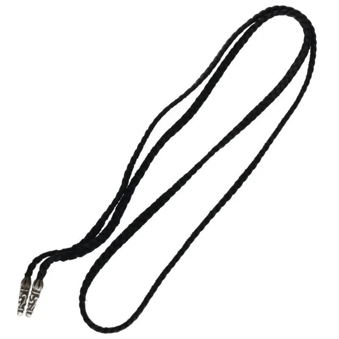 크롬하츠 실버팁 레더 볼로 목걸이 상품이미지2