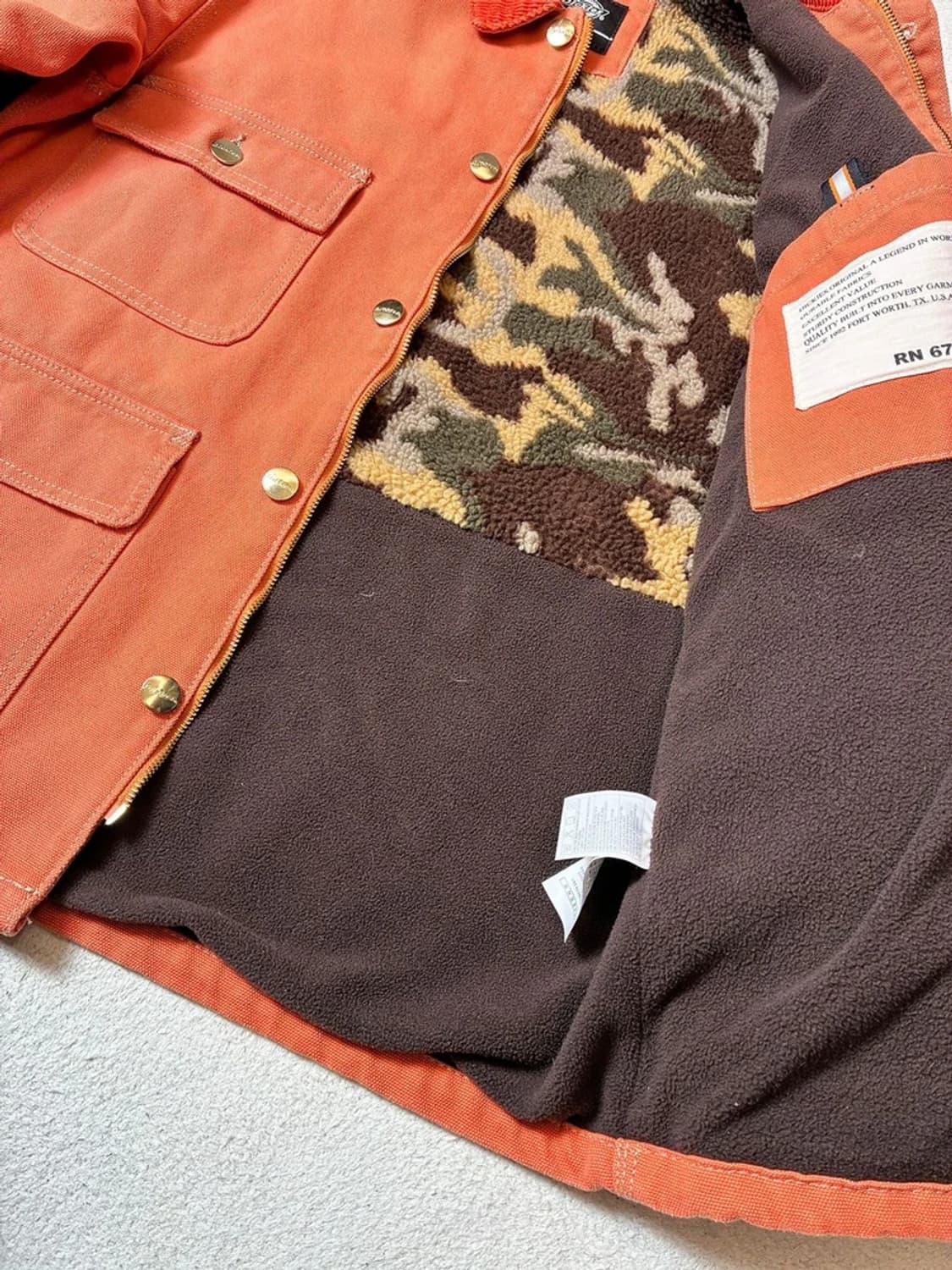 디키즈 컨트리 덕 캔버스 워크 자켓 PN7731 상품이미지6