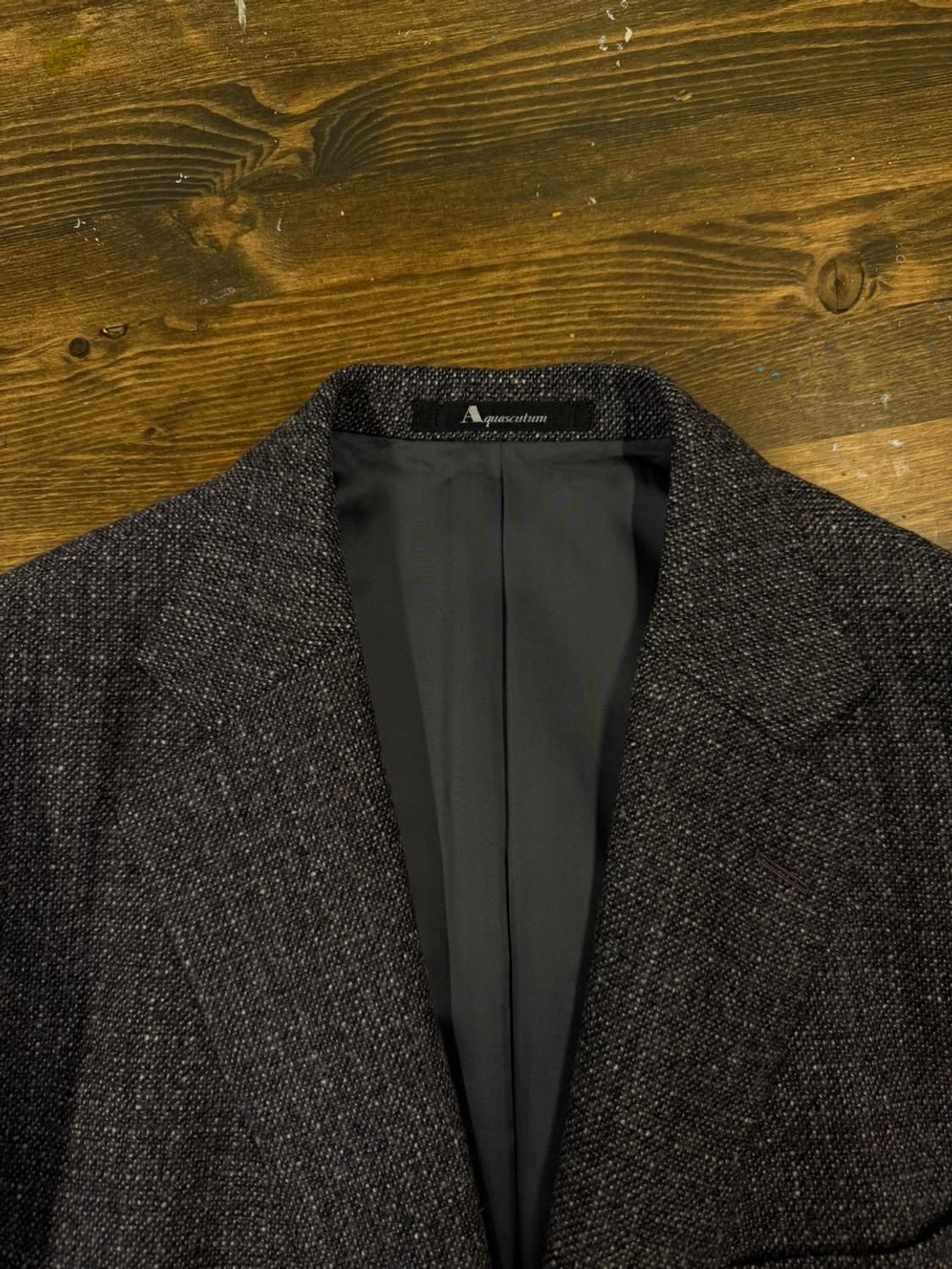 아쿠아스큐텀 트위드 자켓 100 상품이미지7