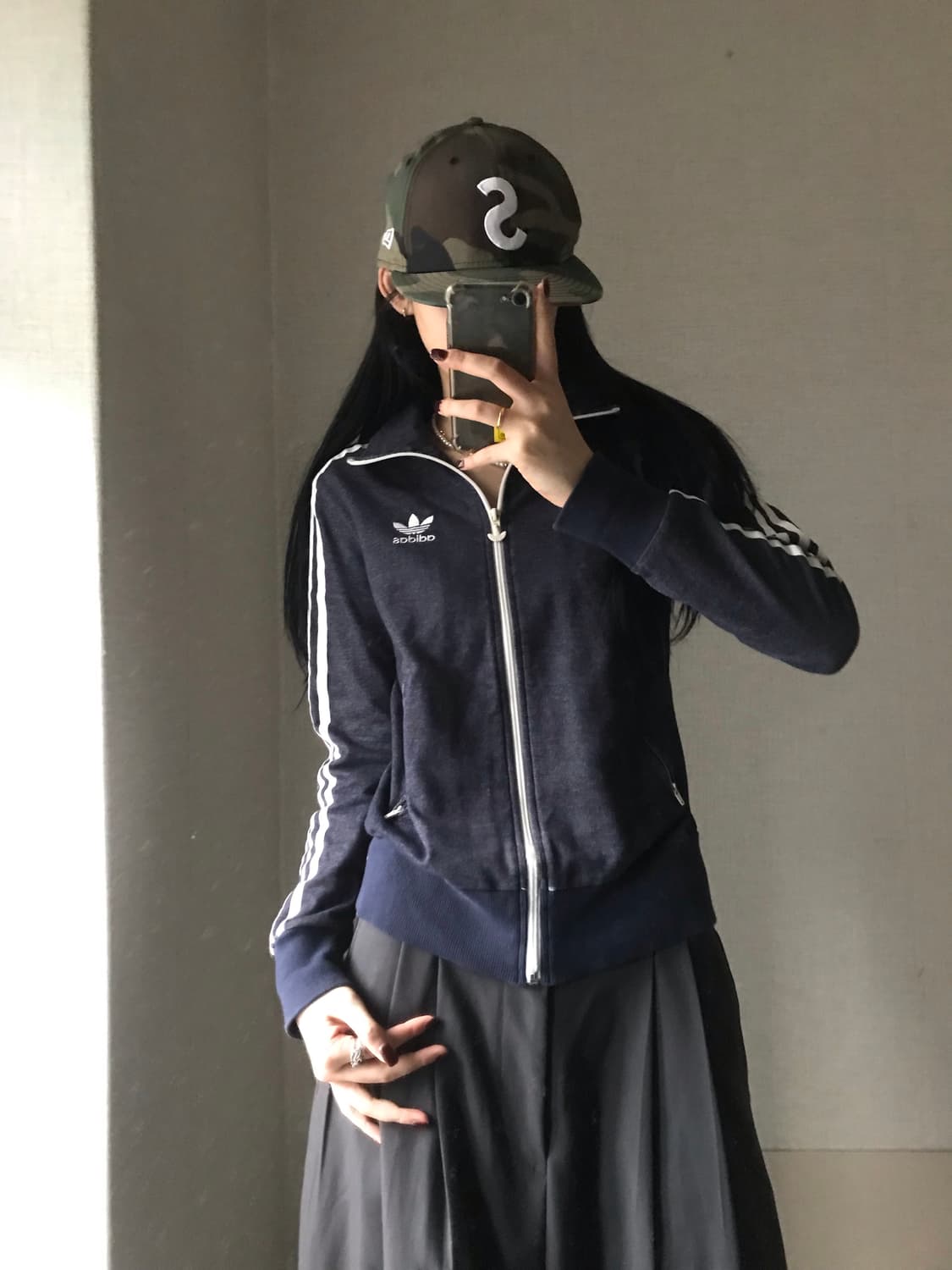 아디다스 데님 딱붙핏 제니져지 상품이미지5