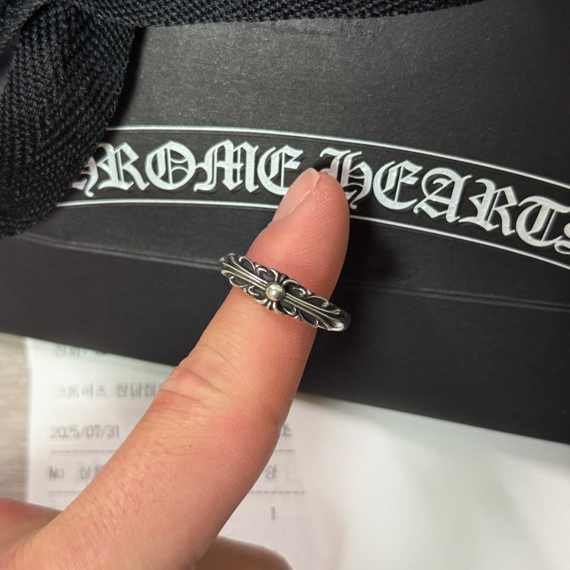 크롬하츠 베이비플로랄링 us8.5 새상품 상품이미지2