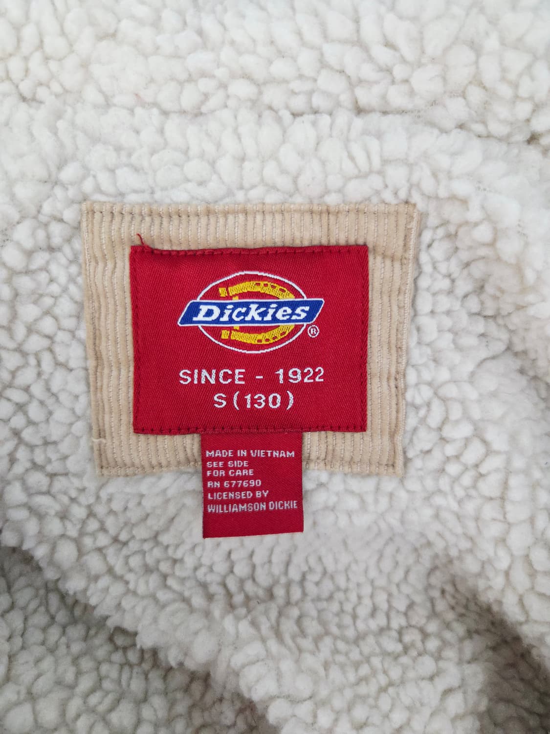 Dickies 디키즈 코듀로이 셰르파 안감 후드 자켓 상품이미지5