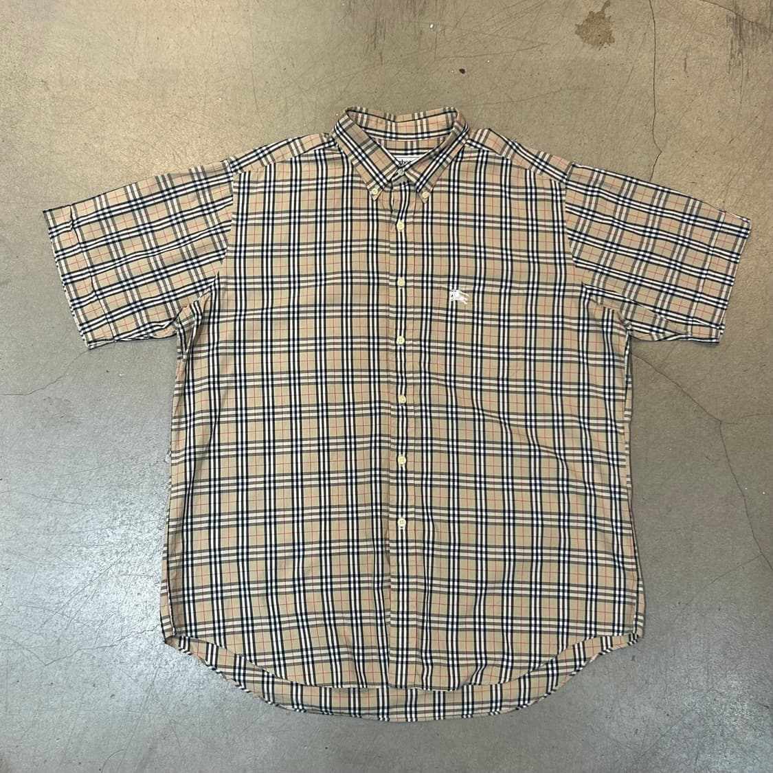 XL 버버리 노바체크 셔츠 상품이미지2