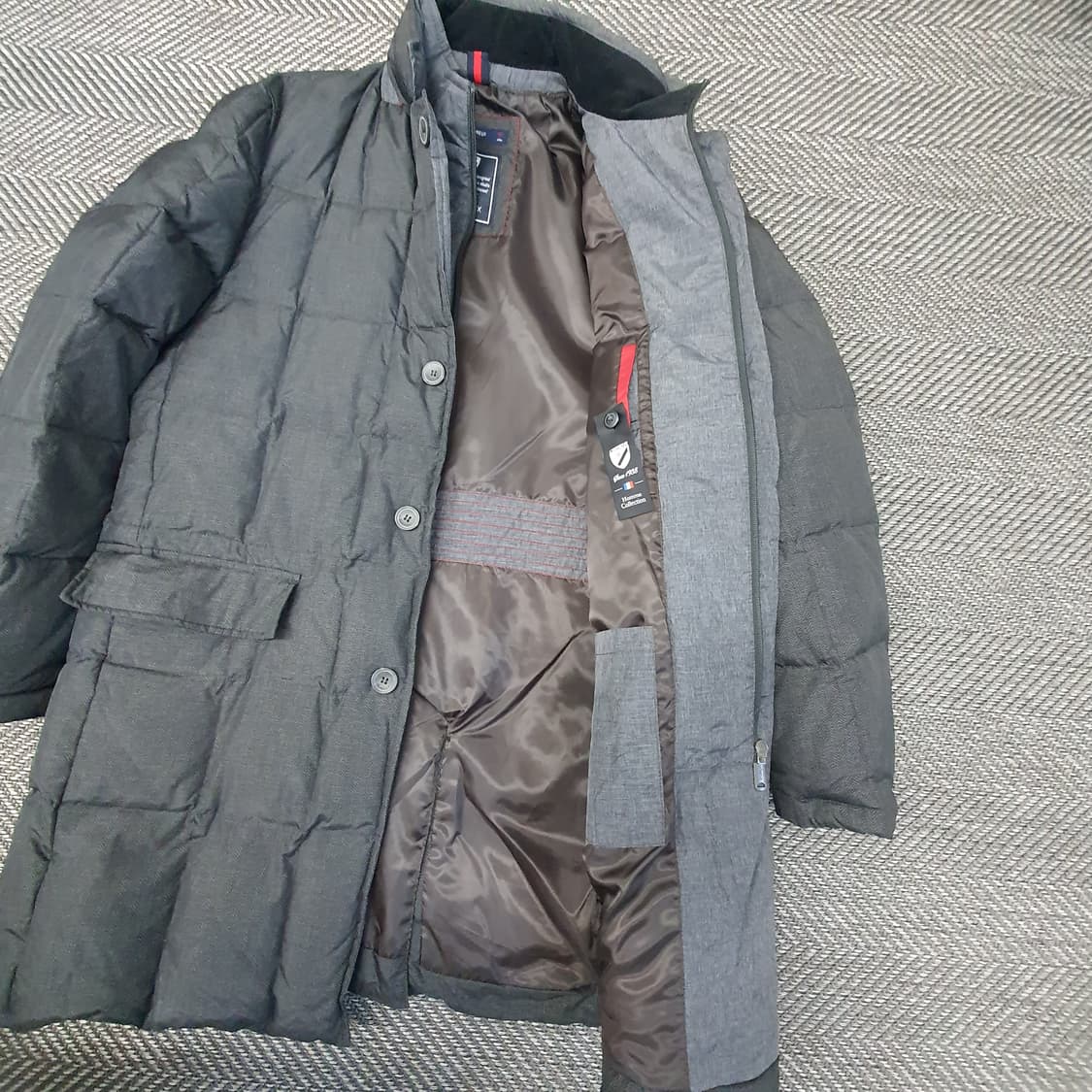 다니엘크레뮤 오리털 퀼팅 패딩코트 남자105 상품이미지6