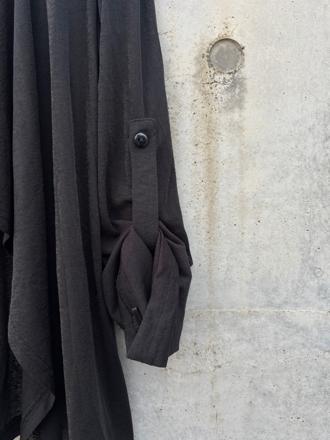Japanese Black Draped Cardigan 상품이미지7
