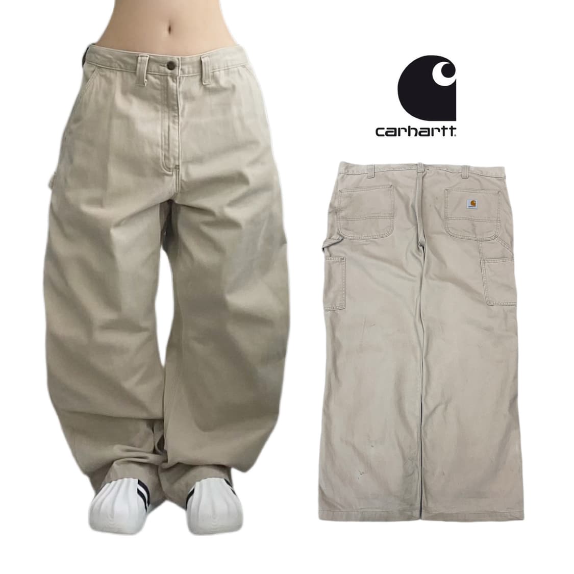 칼하트 OG 카펜터 와이드 워크팬츠 상품이미지1