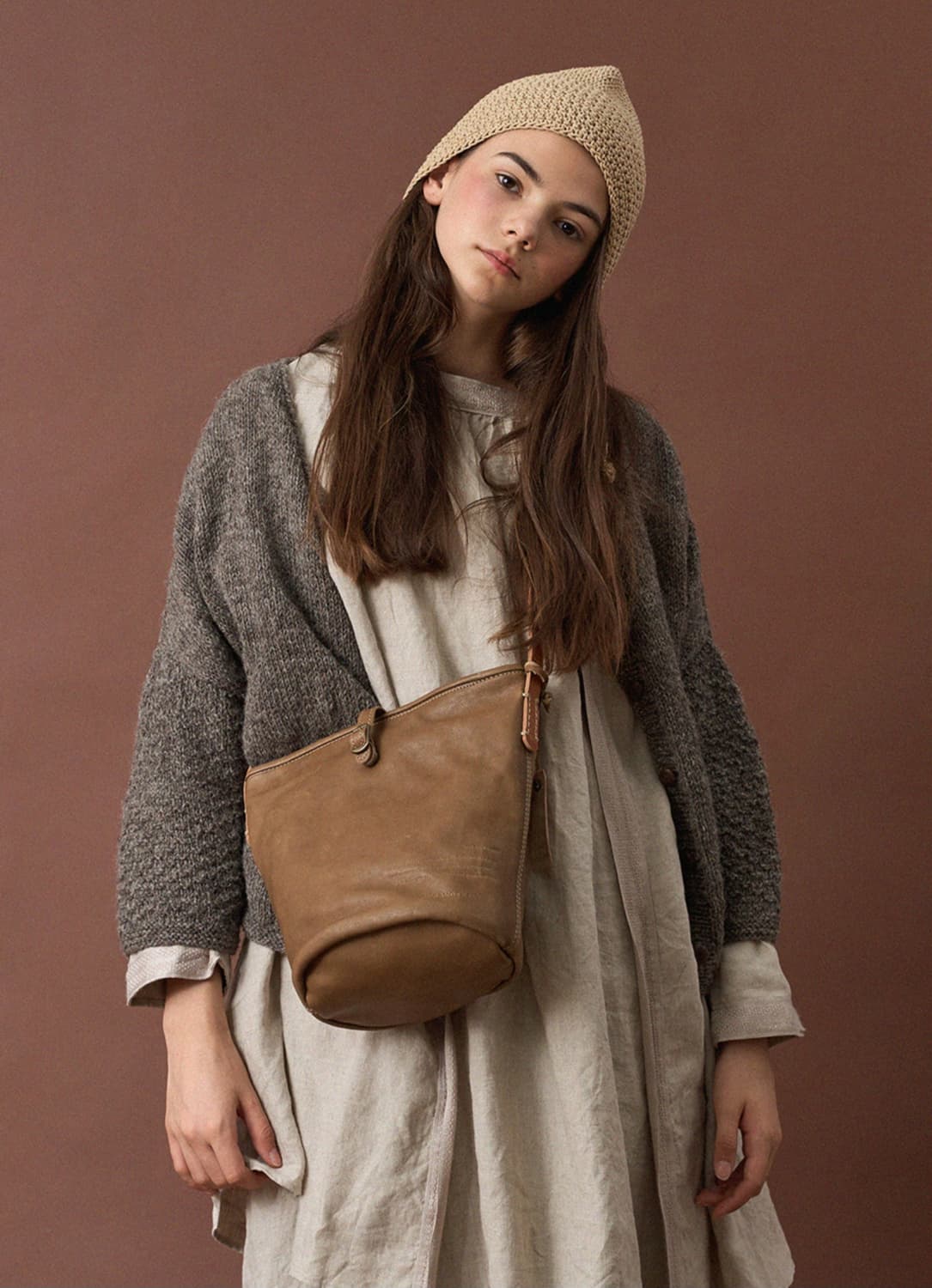 포디어웍스 가죽 가방 숄더백 크로스백 블랙 상품이미지7