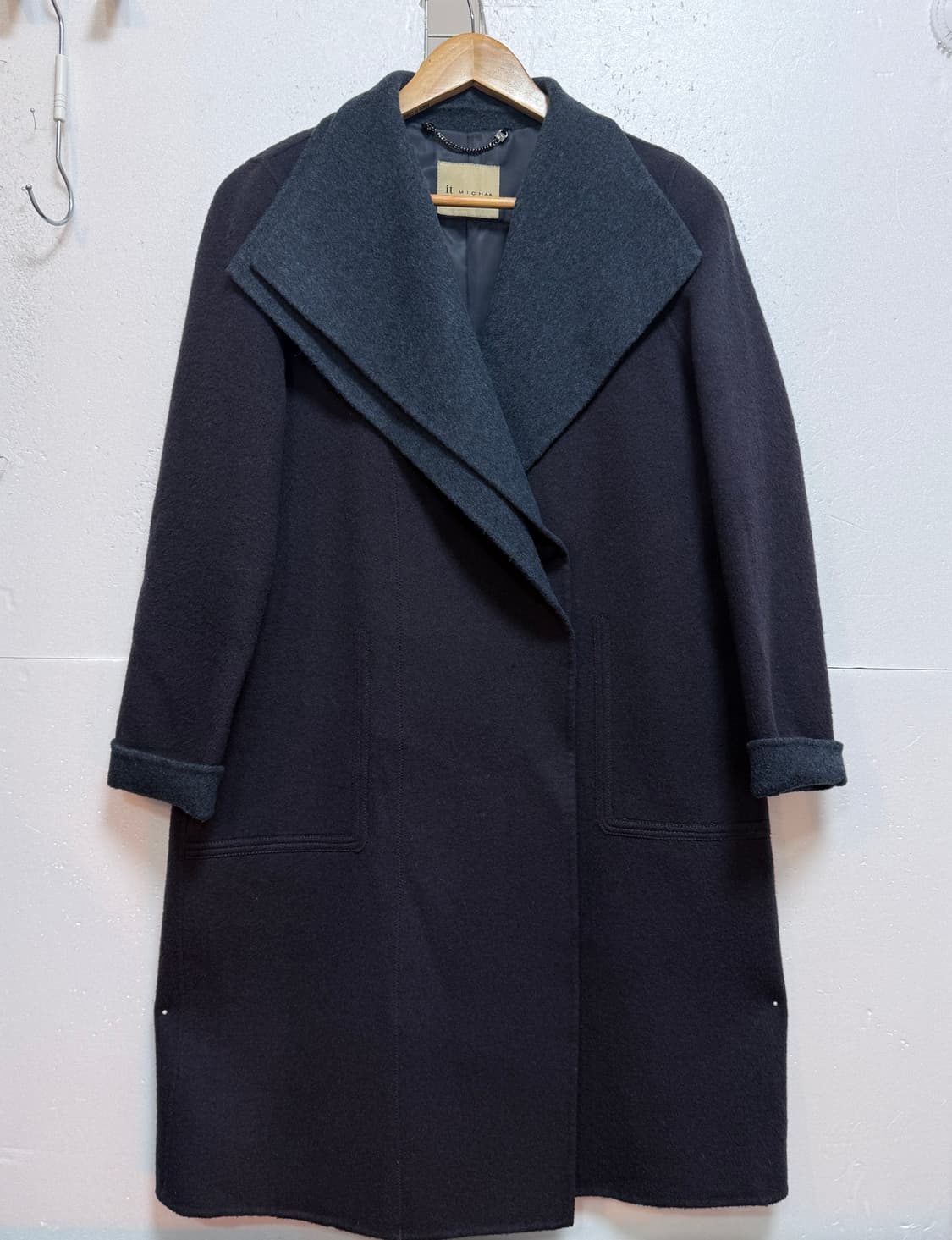 IT MICHAA 잇미샤 핸드메이드 울 코트 S 상품이미지1
