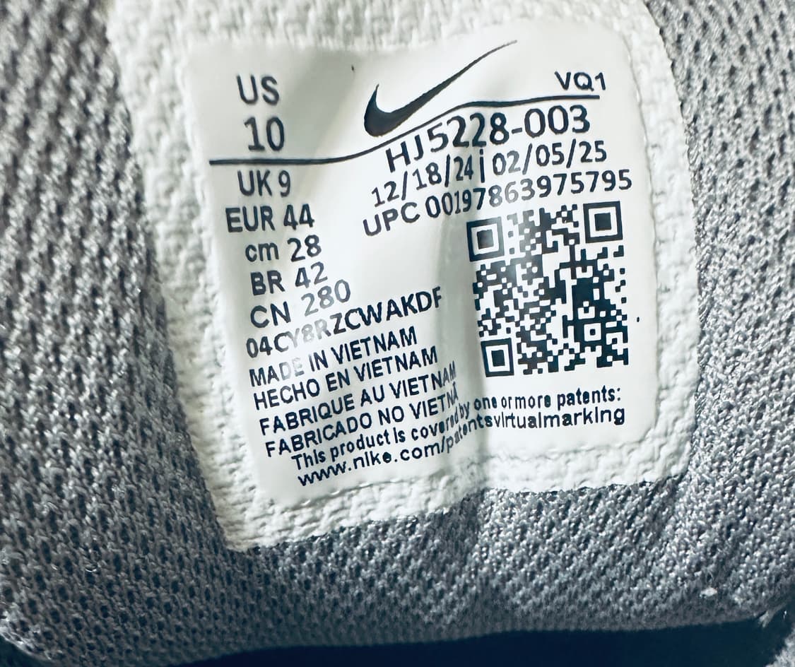 나이키 hj5228-003(남성280/실착 1회) 상품이미지10