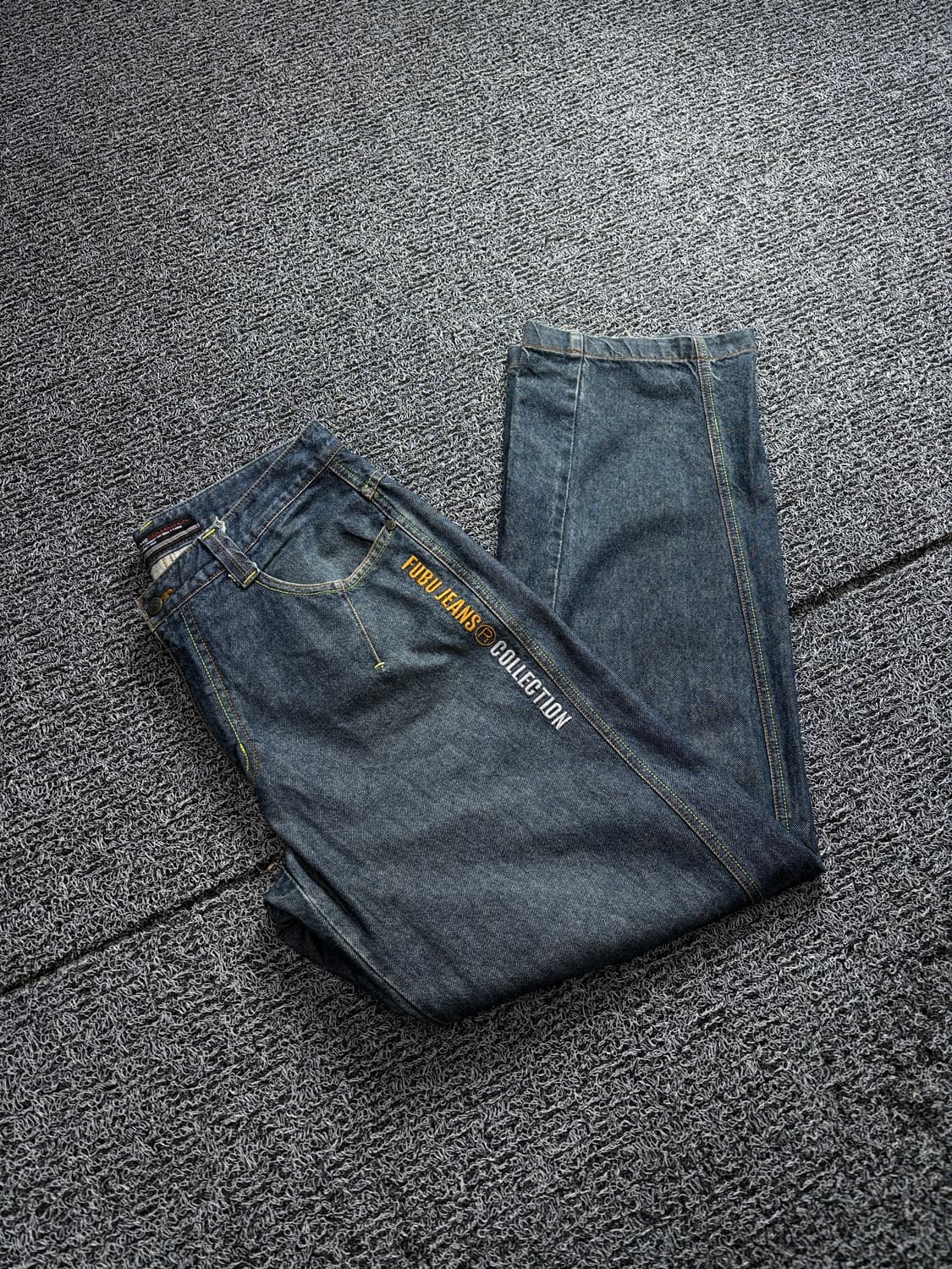 FUBU 올드스쿨 멀티 자수 와이드핏 팬츠 2582 상품이미지1