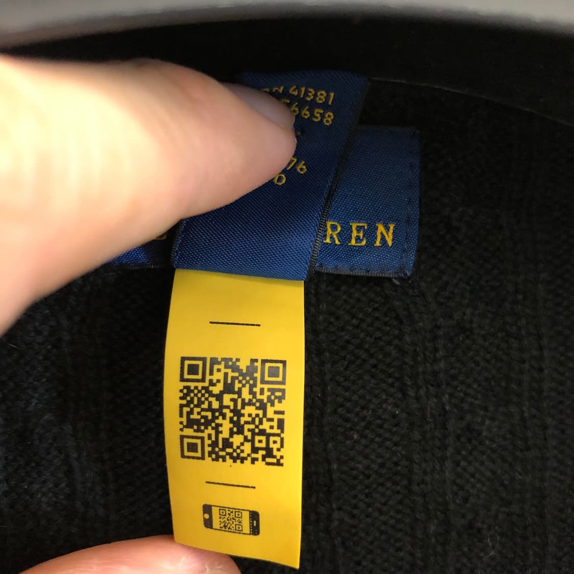 폴로 랄프로렌 [QR] 화이트포니 코튼가디건 55 상품이미지6