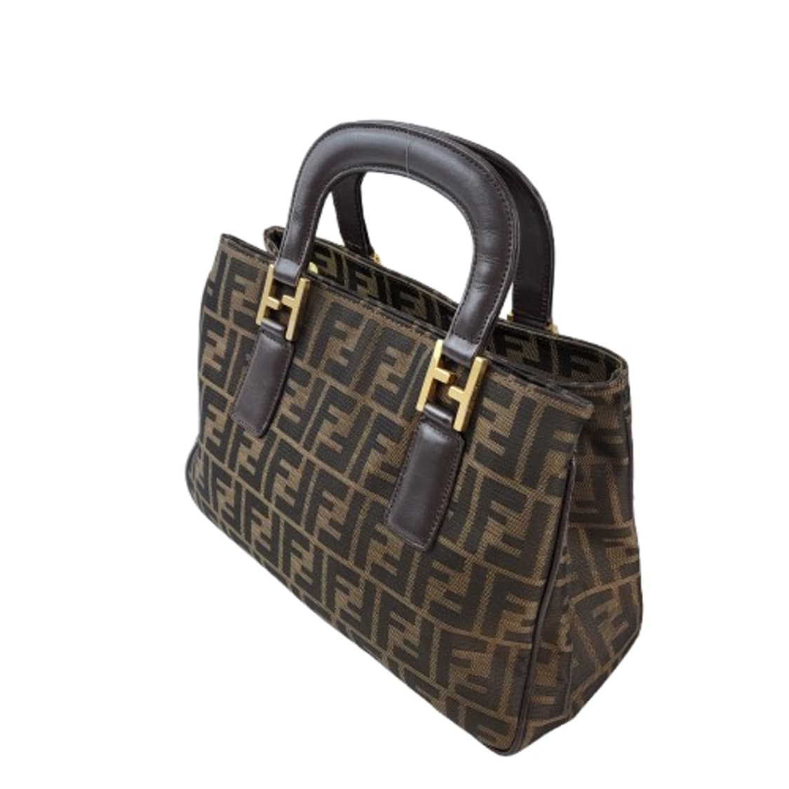 정품 펜디 빈티지 주카 스퀘어 토트백 상품이미지4