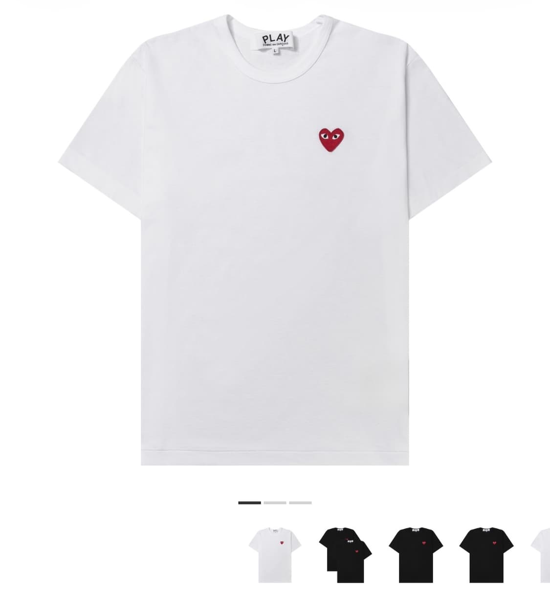 꼼데가르송 반팔 상품이미지1