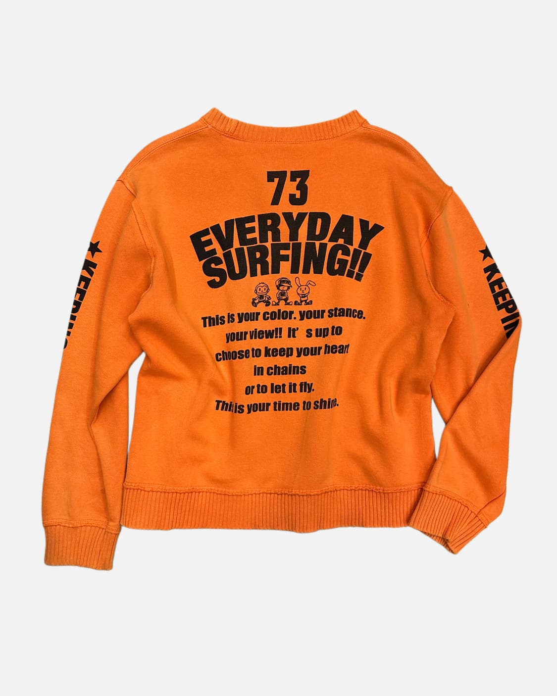 orenge surfer lettering sweatshirt 상품이미지4