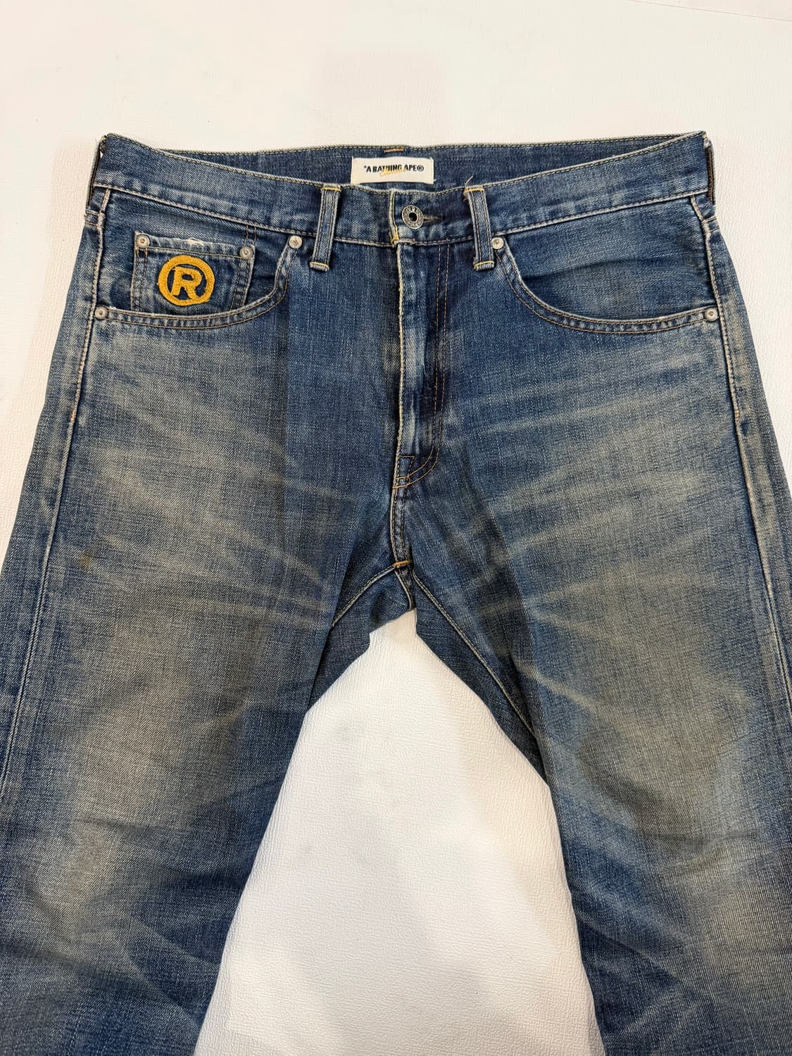 00s A BATHING APE Denim Pants (M) 상품이미지2