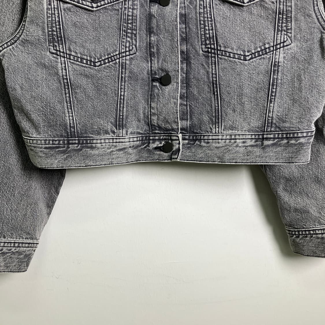 GU 지유 데님 크롭 자켓 XL 상품이미지4