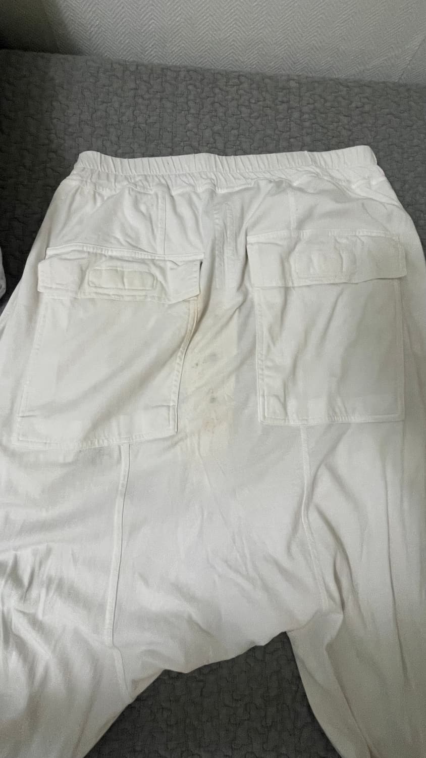 [s] 릭오웬스 프리즈너 조거팬츠 밀크 상품이미지2