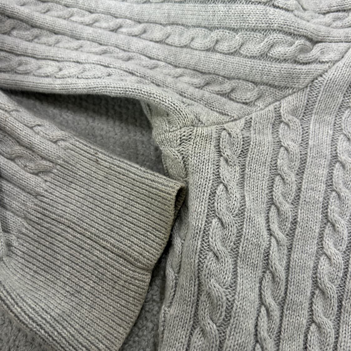 폴로 그레이 가디건 14세 상품이미지4