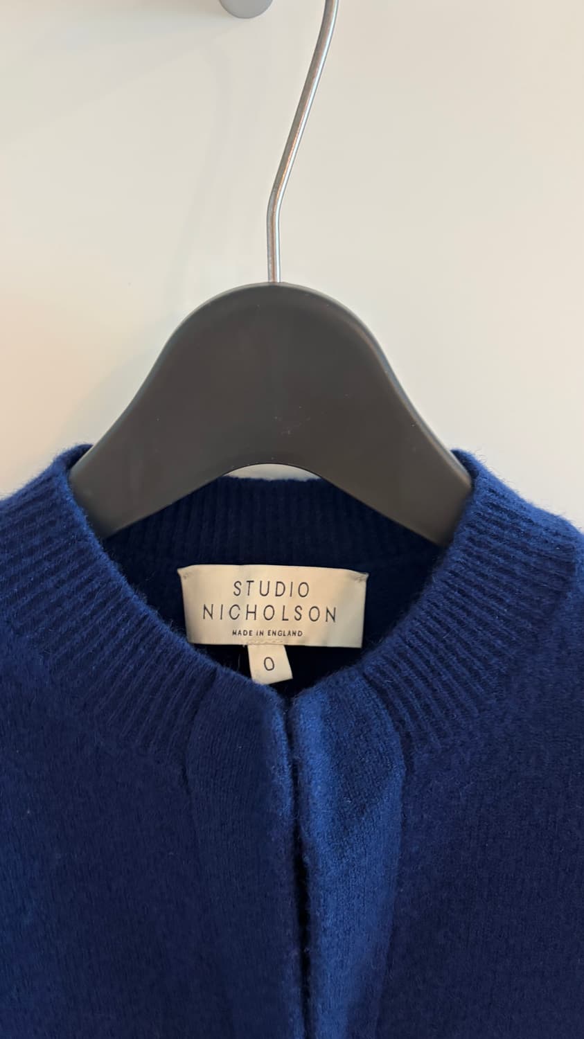 스튜디오니콜슨 울 가디건 상품이미지2