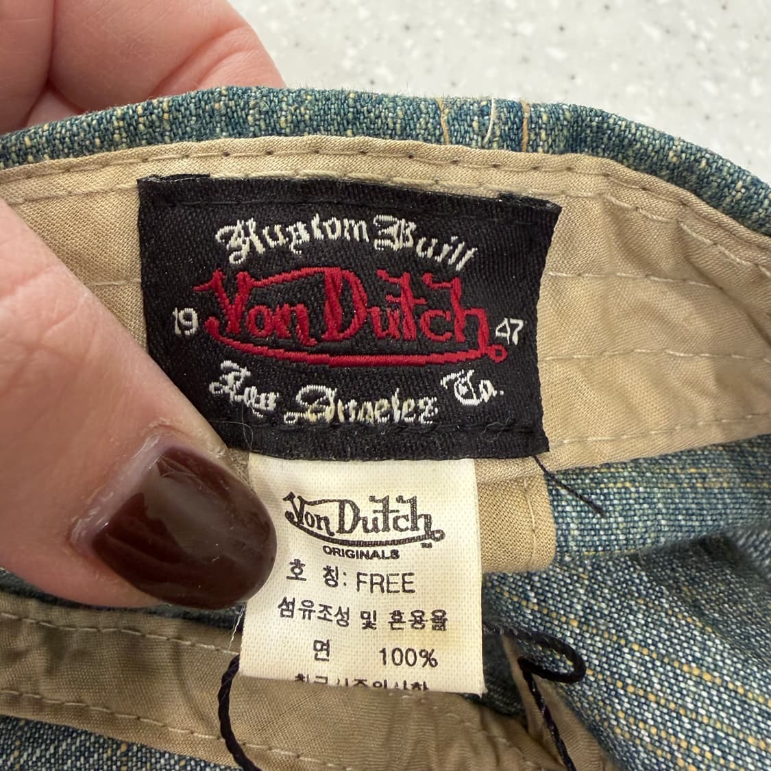 50. 본더치 빈티지 볼캡 모자 상품이미지3