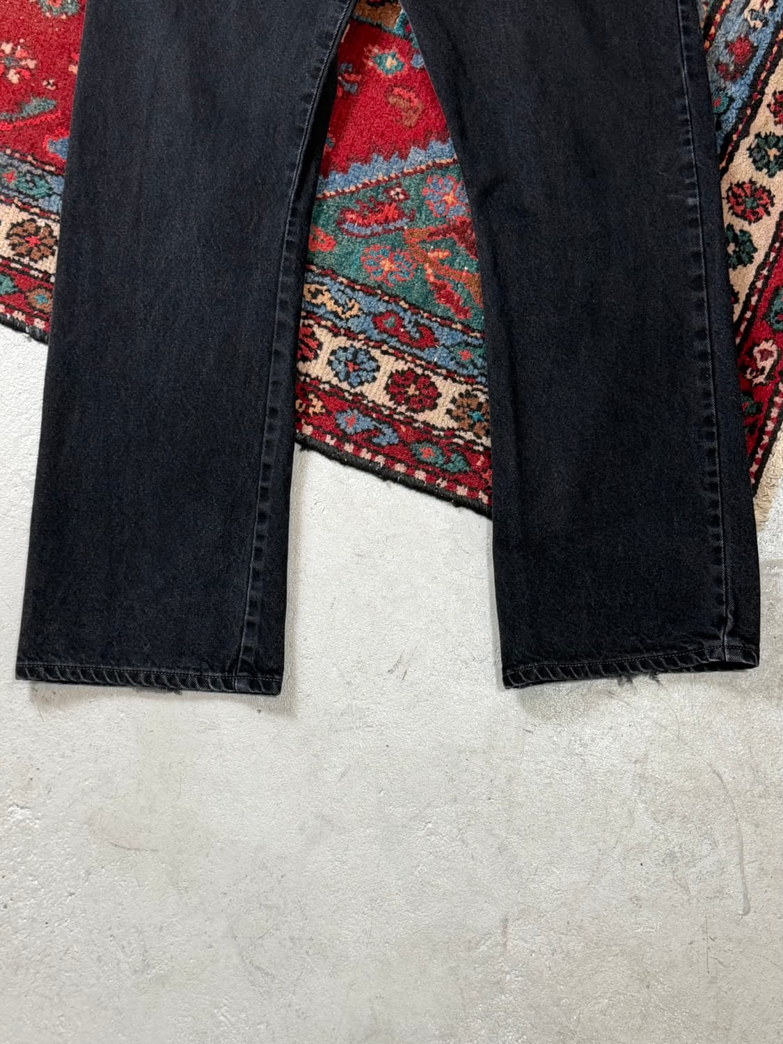 00's 빈티지 리바이스 517 블랙 부츠컷 플레어진 상품이미지8