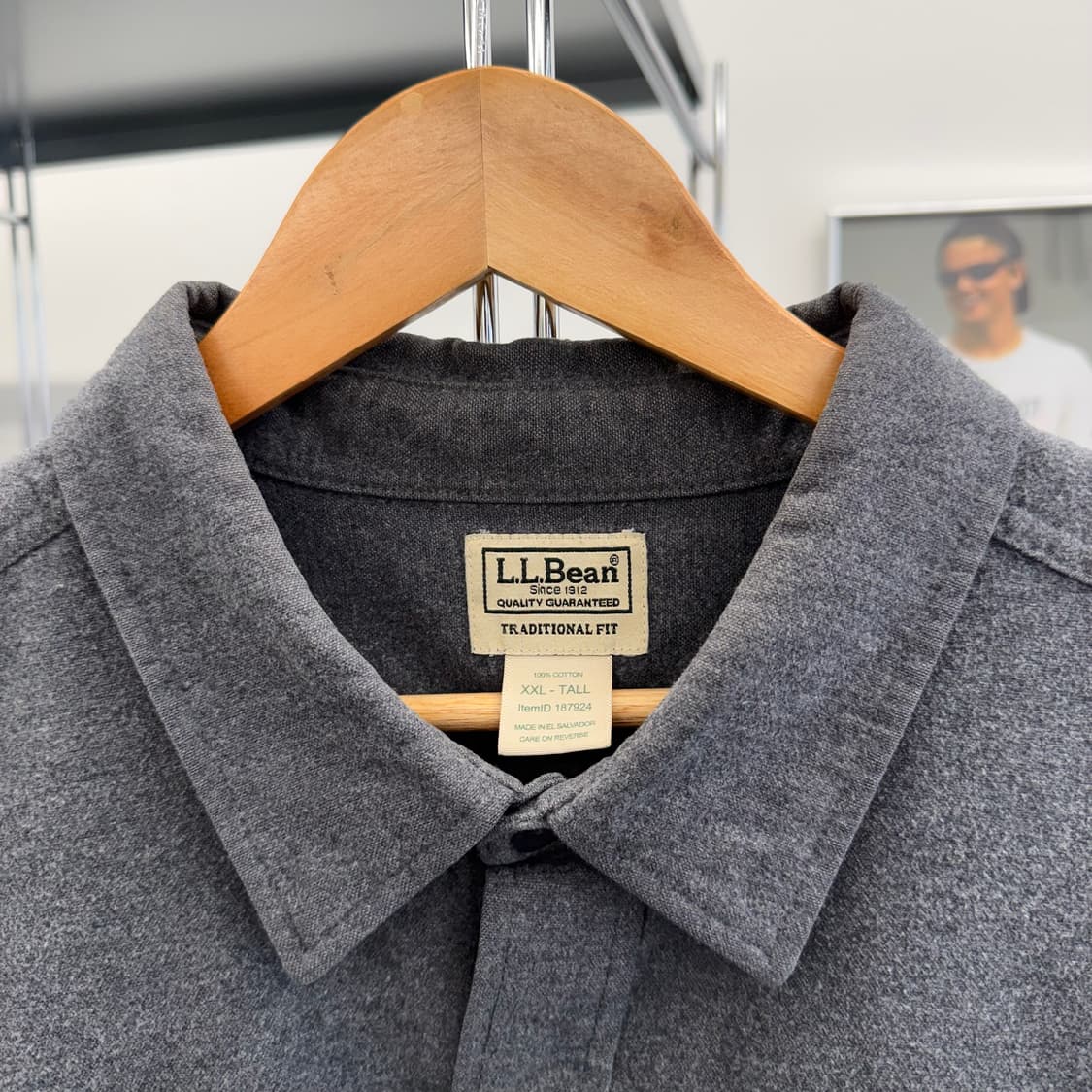 엘엘빈 LL BEAN 헤비 코튼 셔츠 (2XL)   상품이미지5