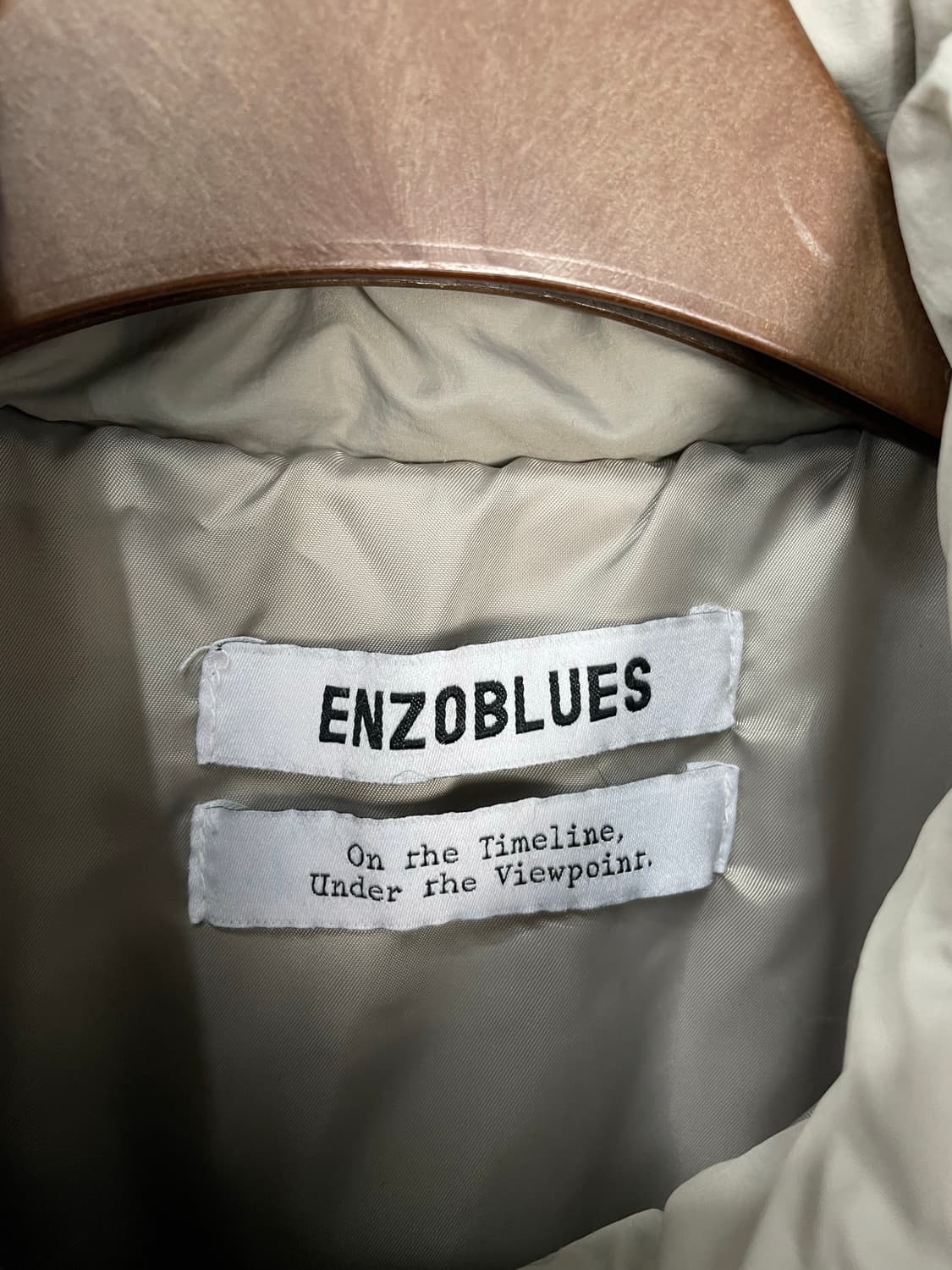 엔조블루스 하프 패딩 자켓 H1530 상품이미지5