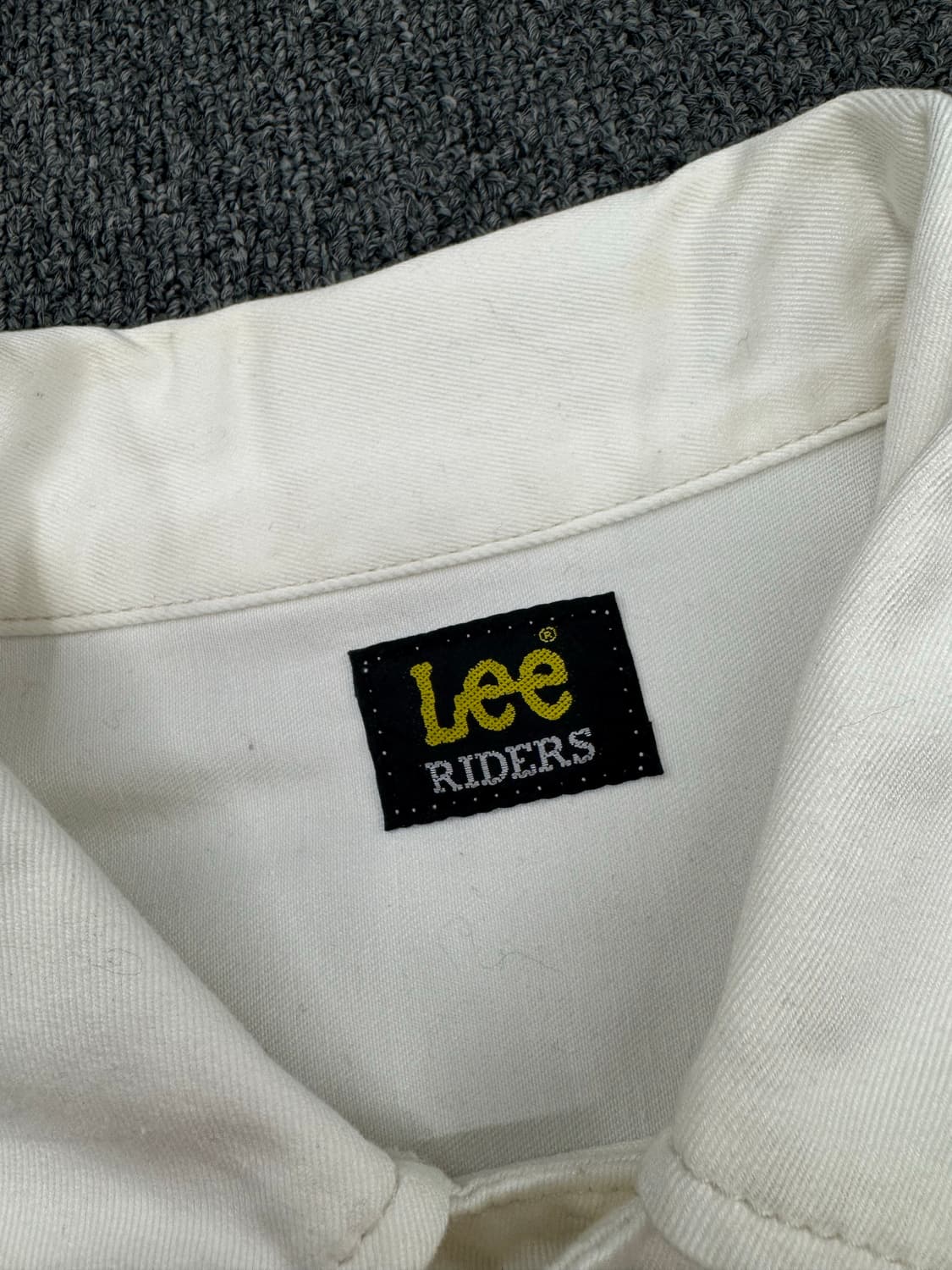 L)Lee Riders 빈티지 화이트 데님자켓 상품이미지6