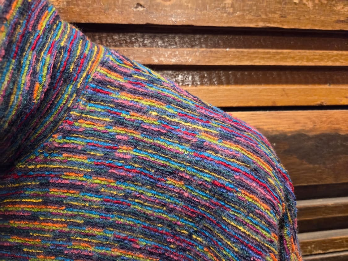 미쏘니 올드머니 짚업니트 상품이미지5