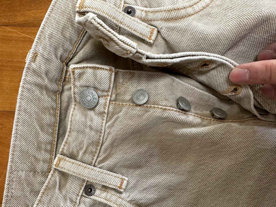 아크네 화이트 데님 29 상품이미지8