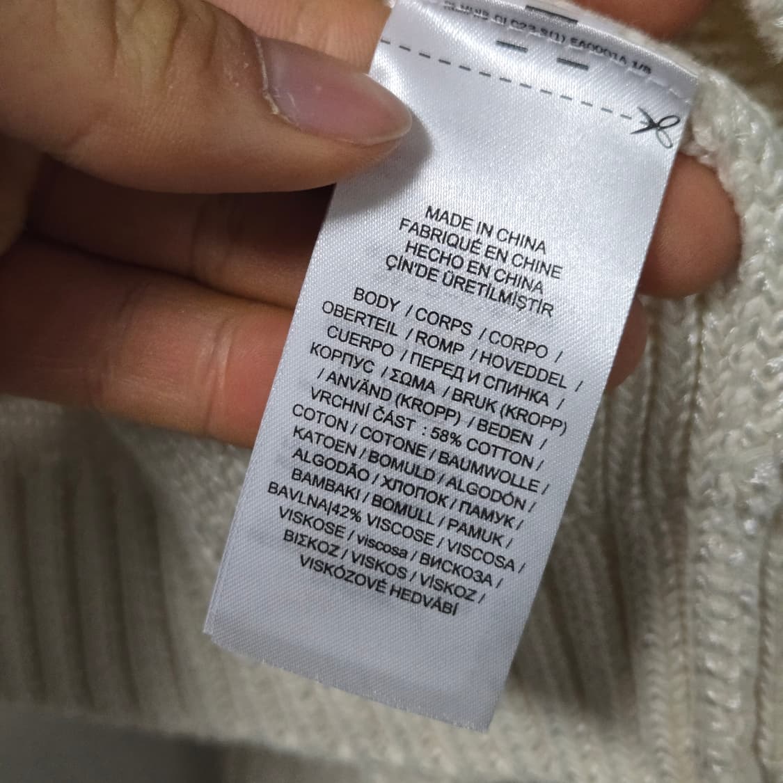 로렌랄프로렌 블랙라벨 코튼 니트 / 여성 니트/ 여자 니트  상품이미지4