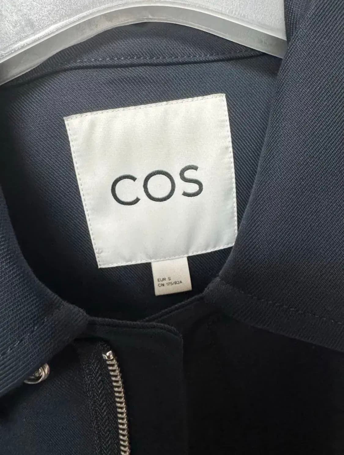 Cos Twill Utility Bomber Jacket Navy 상품이미지2