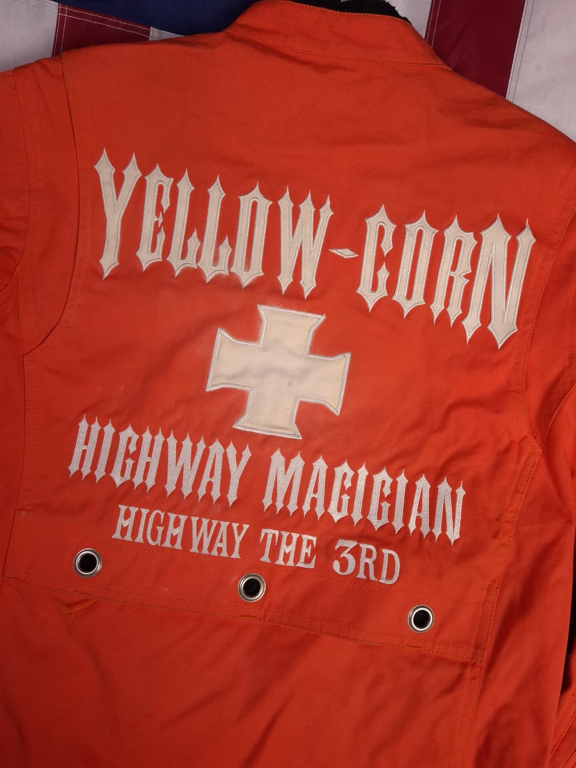 오리지날 옐로우콘 레이싱 라이더자켓 상품이미지8