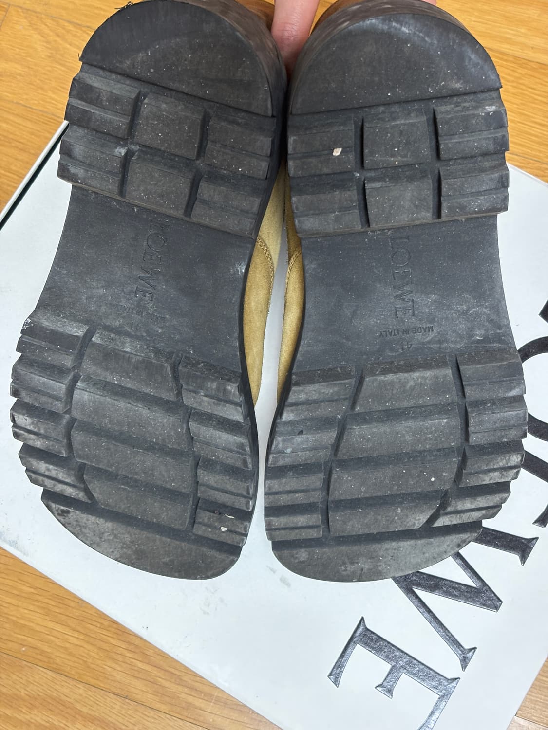 [41] 로에베 시에라 컴뱃 부츠 상품이미지8