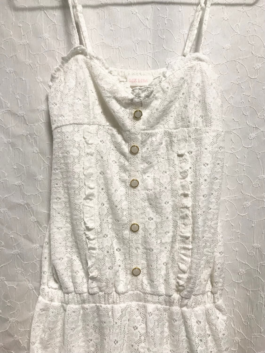 빈티지 lizlisa 리즈리사 히메갸루 레이스 올인원 점프수트 상품이미지3