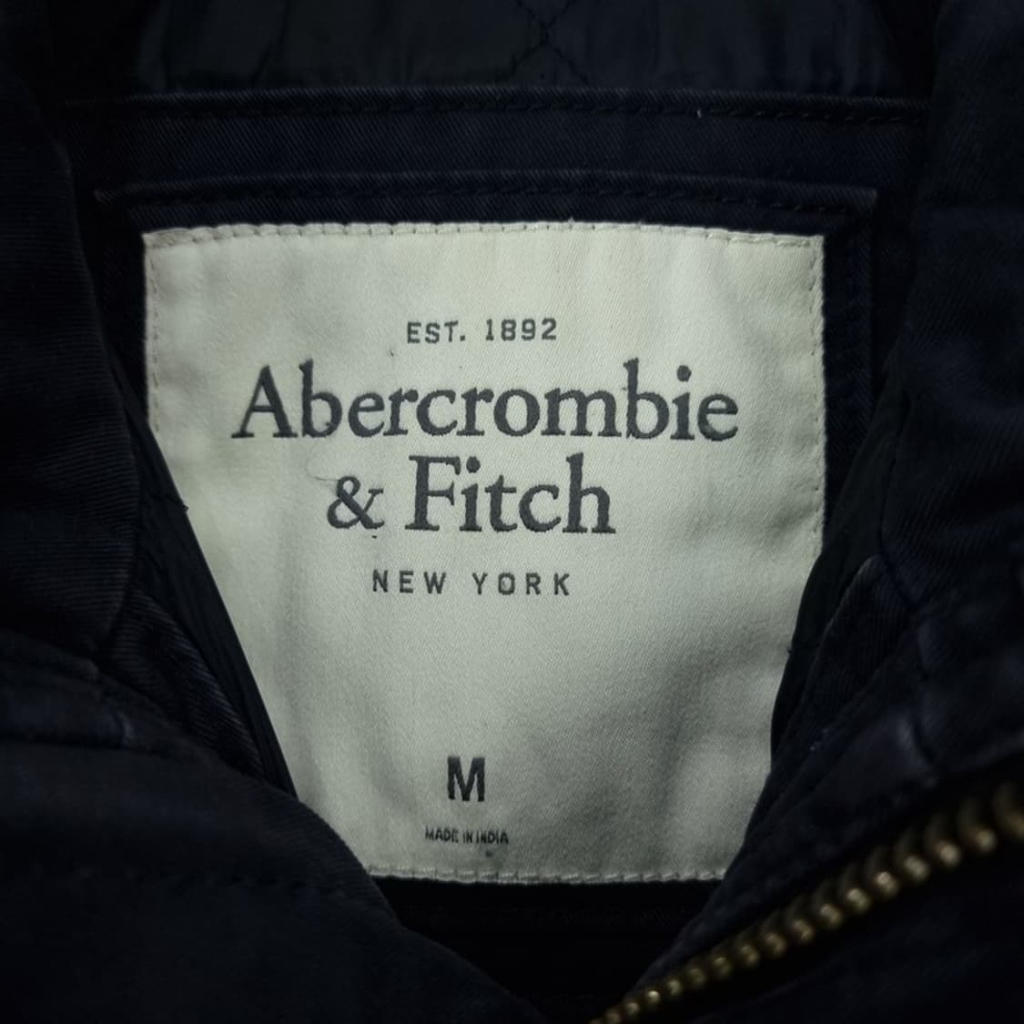 [아베크롬비] 빈티지 가공 밀리터리 필드 자켓 네이비 M19541 상품이미지6