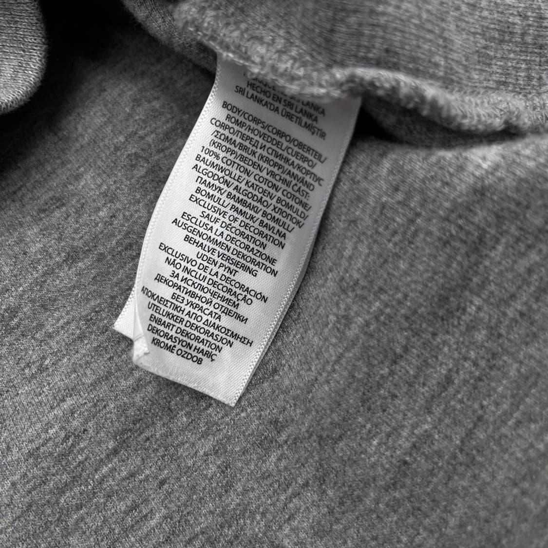 폴로 랄프로렌 네이비포니 그레이 반집업 L 상품이미지5