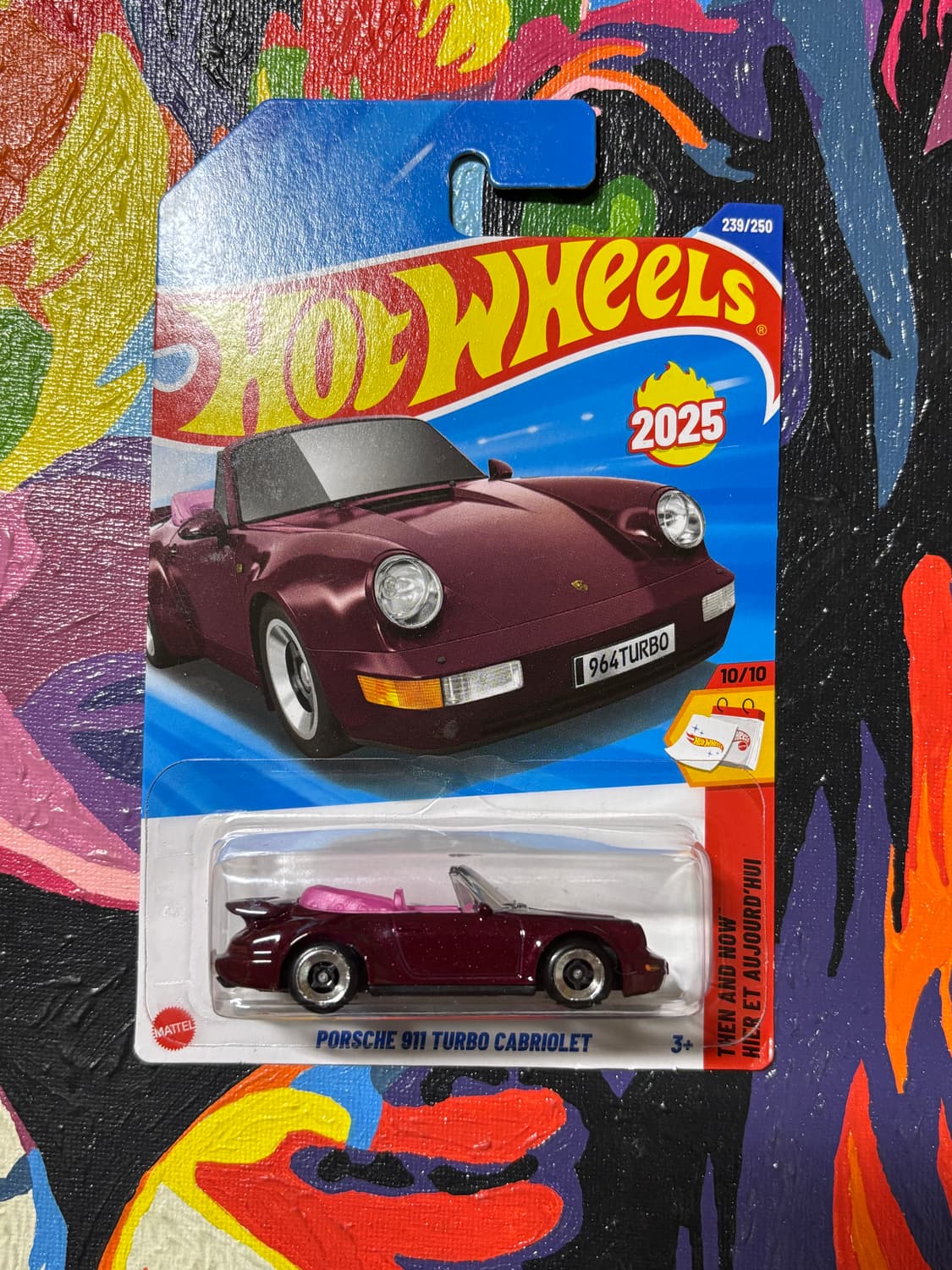 미개봉) 포르쉐 911 터보 카브리올레 다이캐스트 핫휠 인테리어 소품 상품이미지1