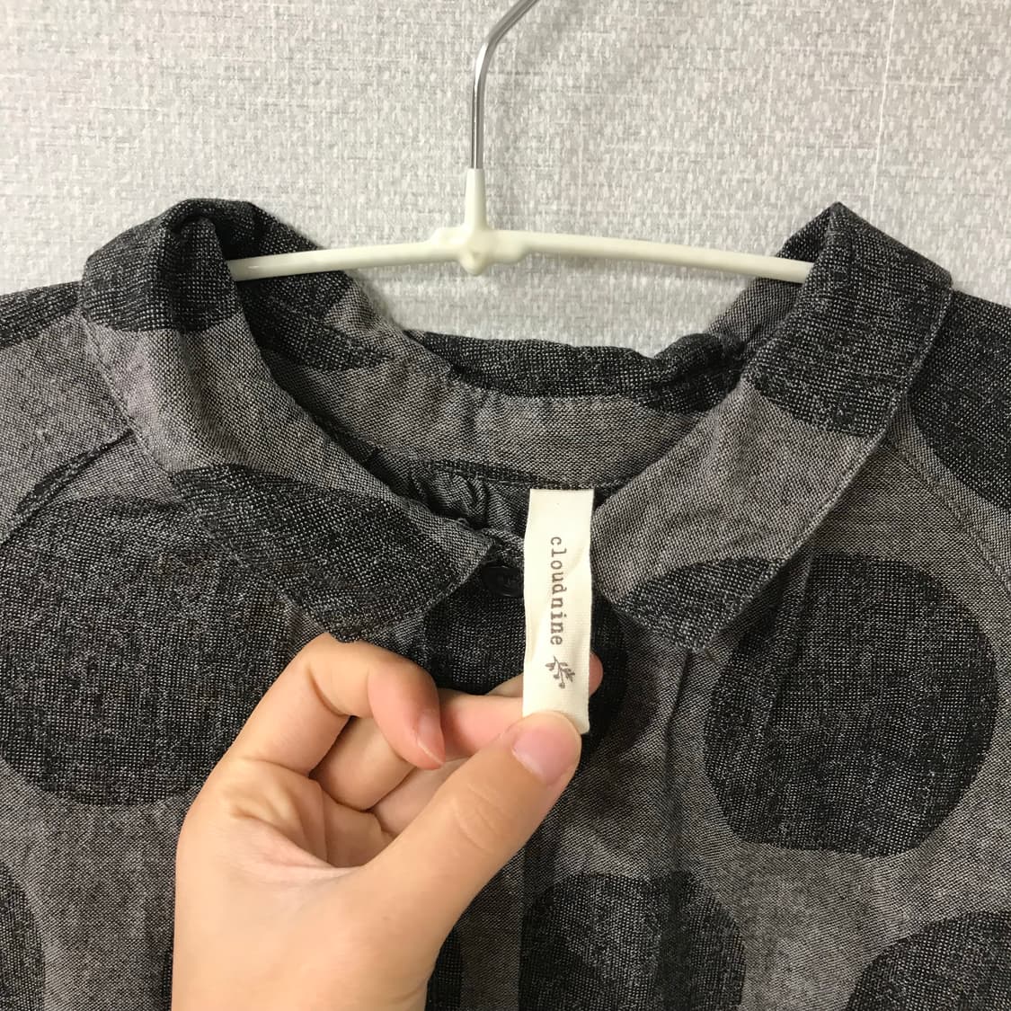 Cloudnine dot blouse 빅 도트 롱 원피스 상품이미지3