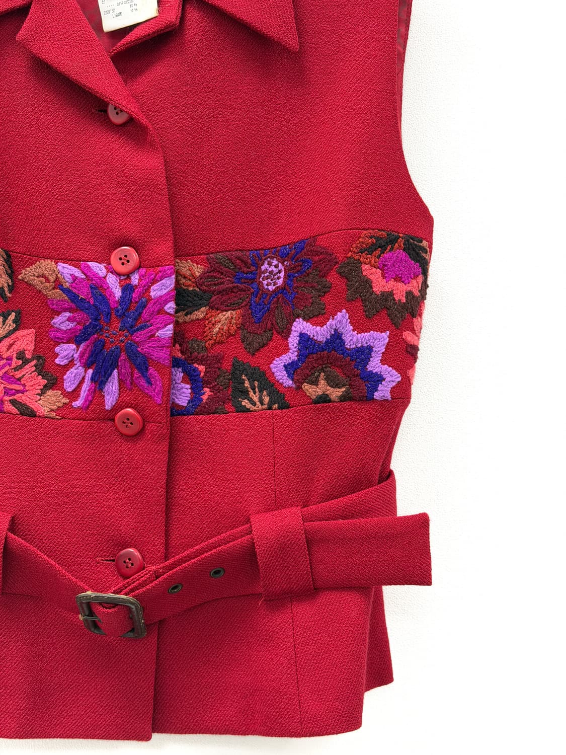 겐조 JUNGLE 플라워 자수 울 베스트 상품이미지2