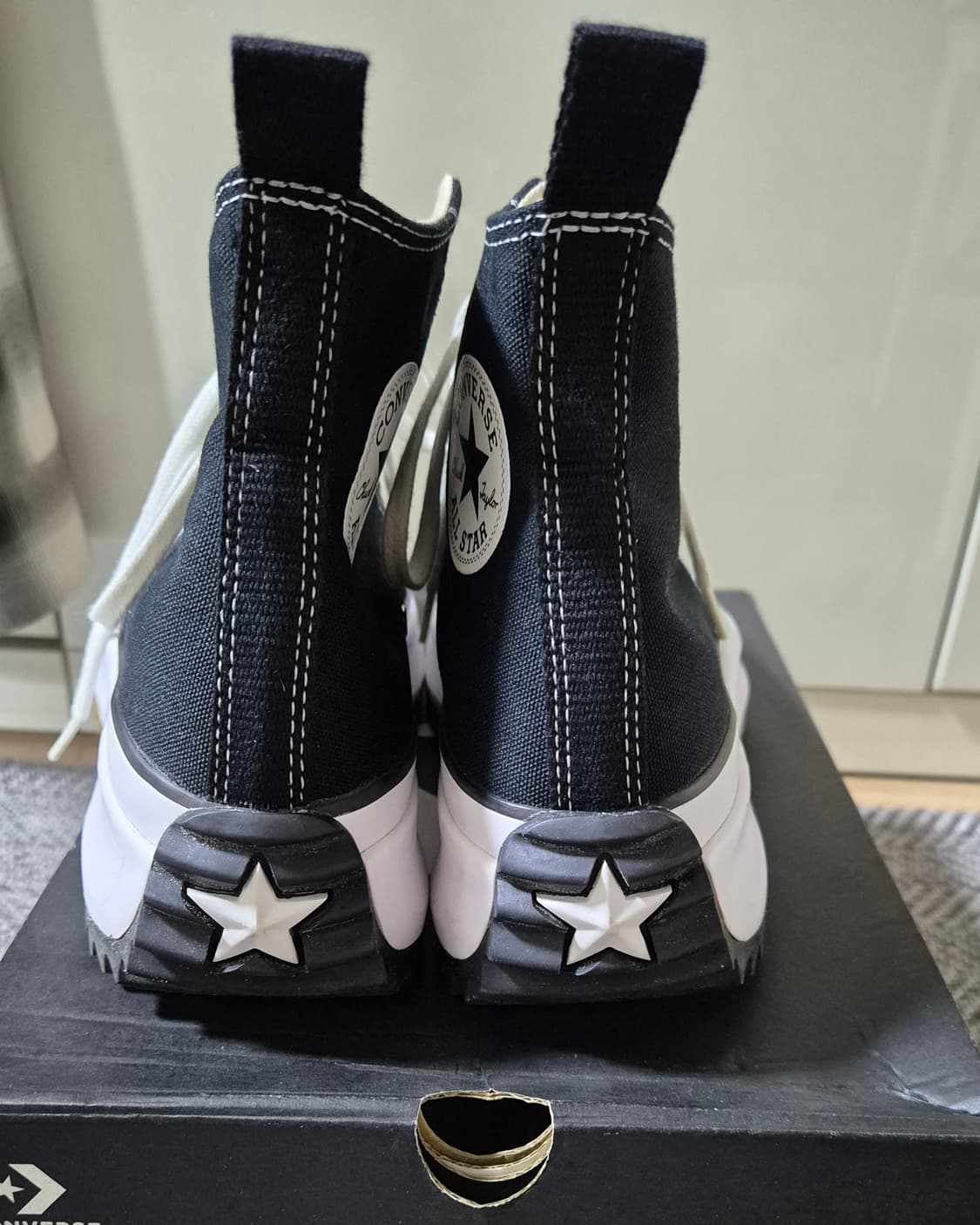 컨버스 런스타 하이크 black 270 상품이미지3