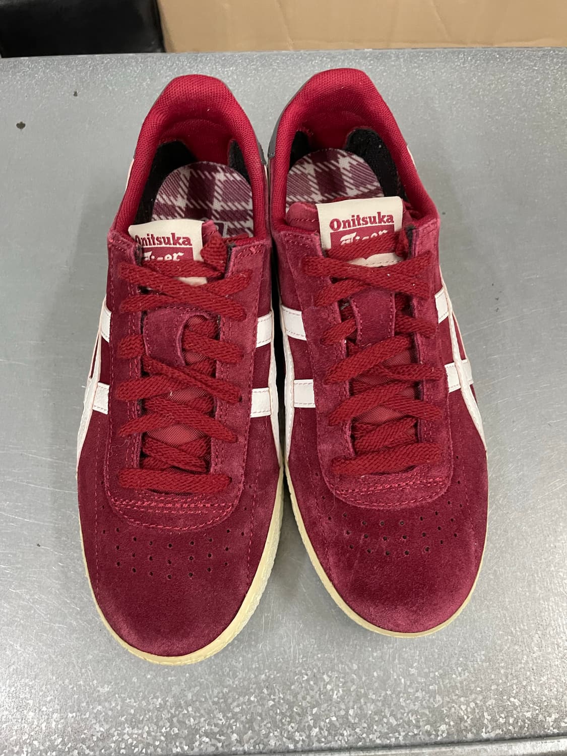 오니츠카타이거 비카 모스코우 버건디 스웨이드 250 상품이미지5