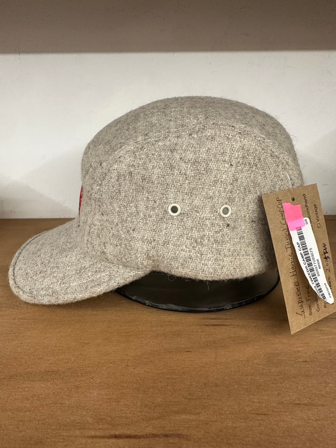 2015FW 슈프림 x 해리스트위드 캡 상품이미지4