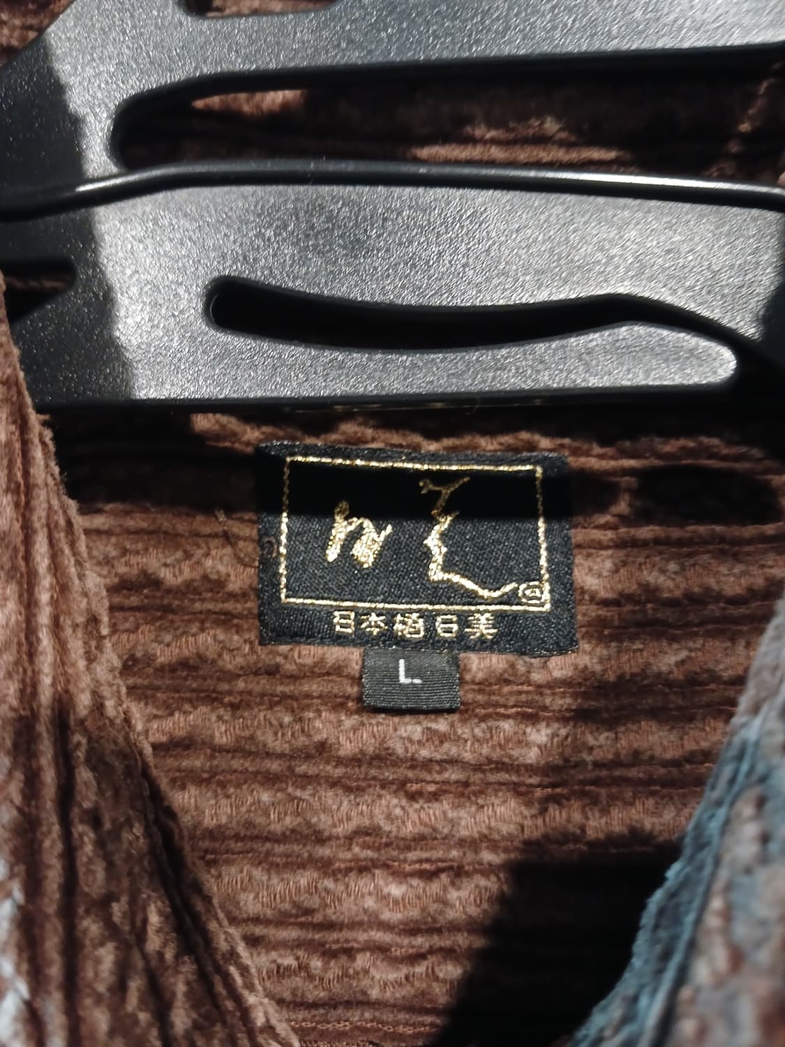 빈티지 코듀로이 브라운 셔츠 상품이미지3