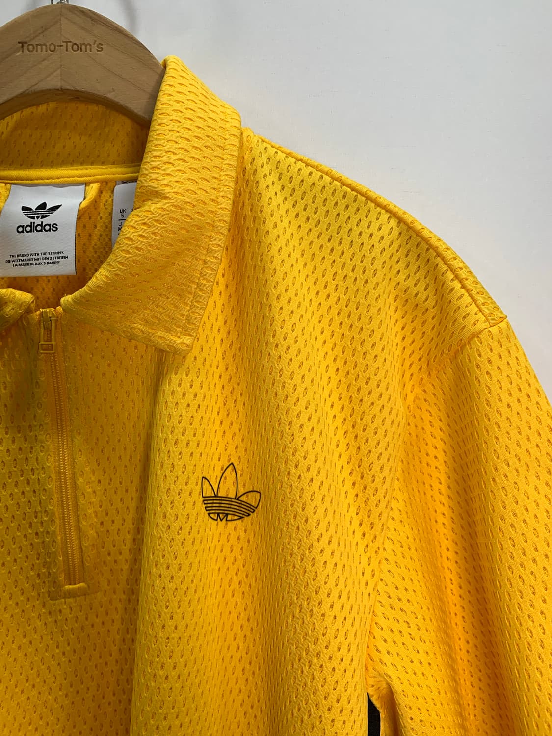 아디다스 옐로우 메쉬 반팔 상품이미지3