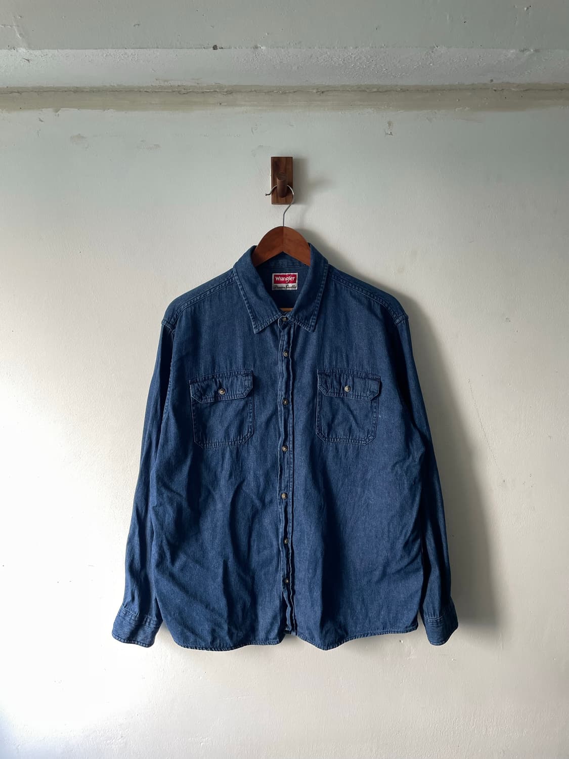 Vintage Wrangler denim Shirt 상품이미지1