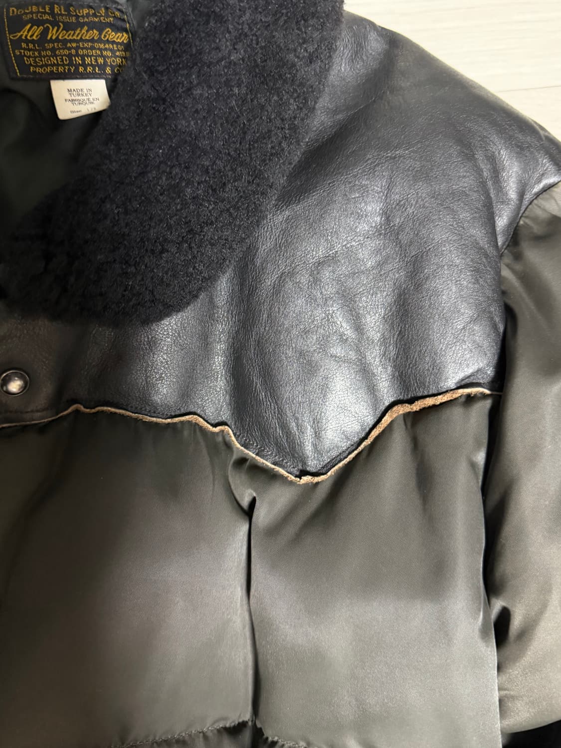 RRL 더블알엘 요크패딩 L 상품이미지2